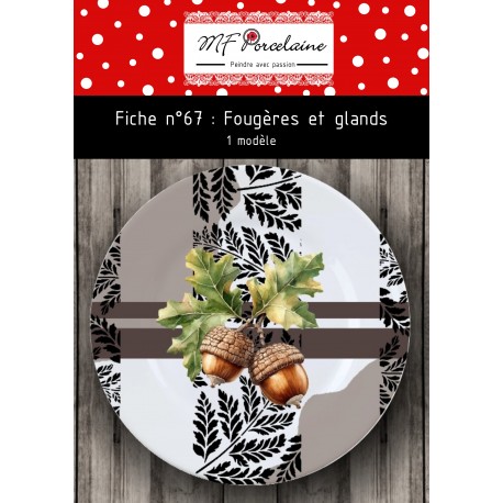 Fiche n°67 - Fougères et glands Téléchargeable