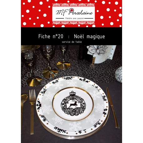 Fiche n°20 - Noël Magique Télechargeable