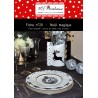 Fiche n°20 - Noël Magique - SERVICE + VASE + PLATS-  Télechargeable