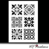 35b - Sticker "MOSAIQUES BAROQUES" - motifs GRANDS