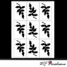 49 - Sticker Silhouettes de HOUX
