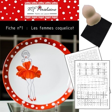 Kit n°1 - Les femmes coquelicot