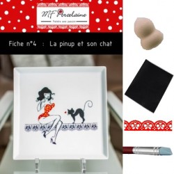 Kit n°3 - La pinup et son chat