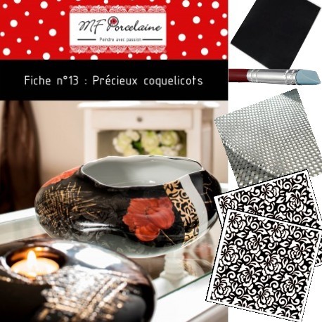 Kit n°4 - Précieux coquelicots